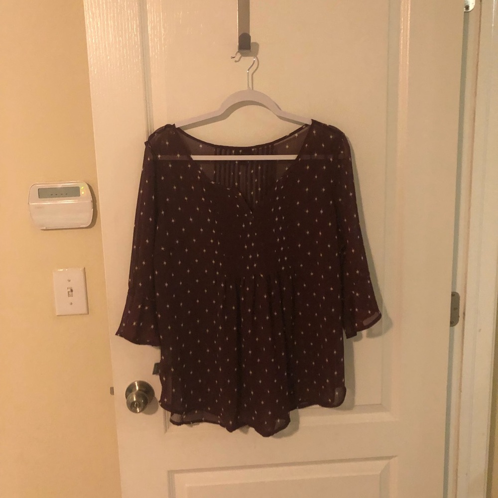 Maroon torrid blouse 00